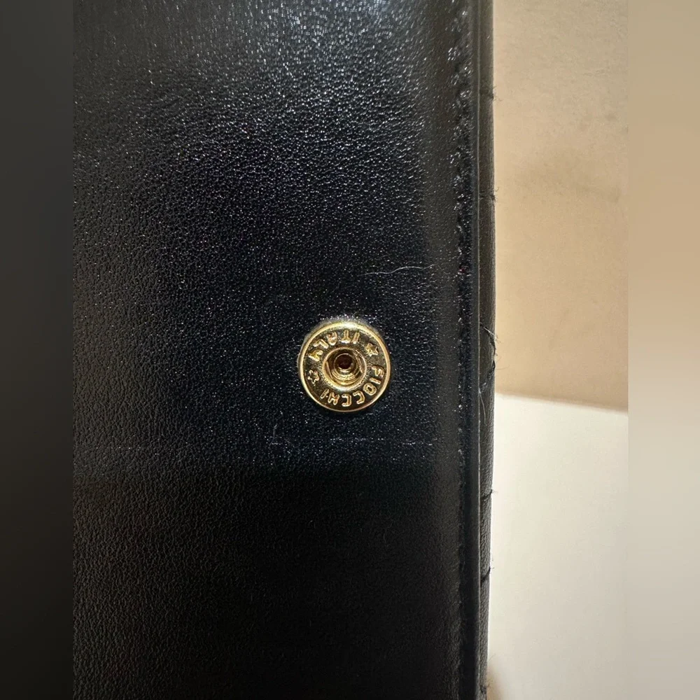 Christian Dior Vintage Cannage Leather Long Wallet